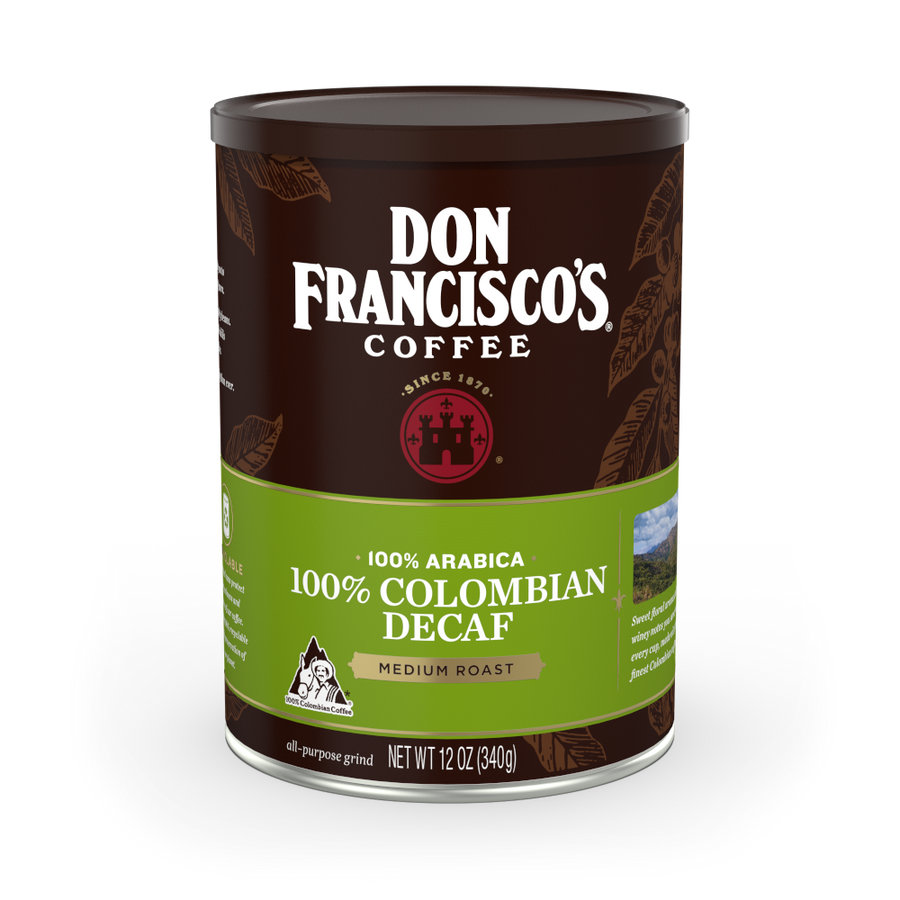 Don Francisco's Coffee 100% Colombian Decaf Coffee Can - 12 oz.