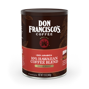 Don Francisco's Coffee Hawaiian Coffee Blend Coffee Can - 12 oz.