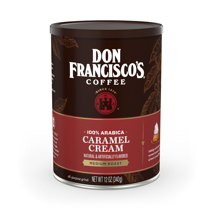 Don Francisco's Coffee Caramel Cream Coffee Can - 12 oz.