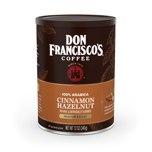Don Francisco's Coffee Cinnamon Hazelnut Coffee Can - 12 oz.