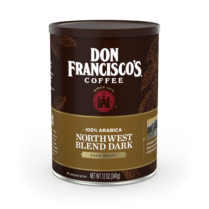 Don Francisco's Coffee Northwest Blend Dark Coffee Can - 12 oz.