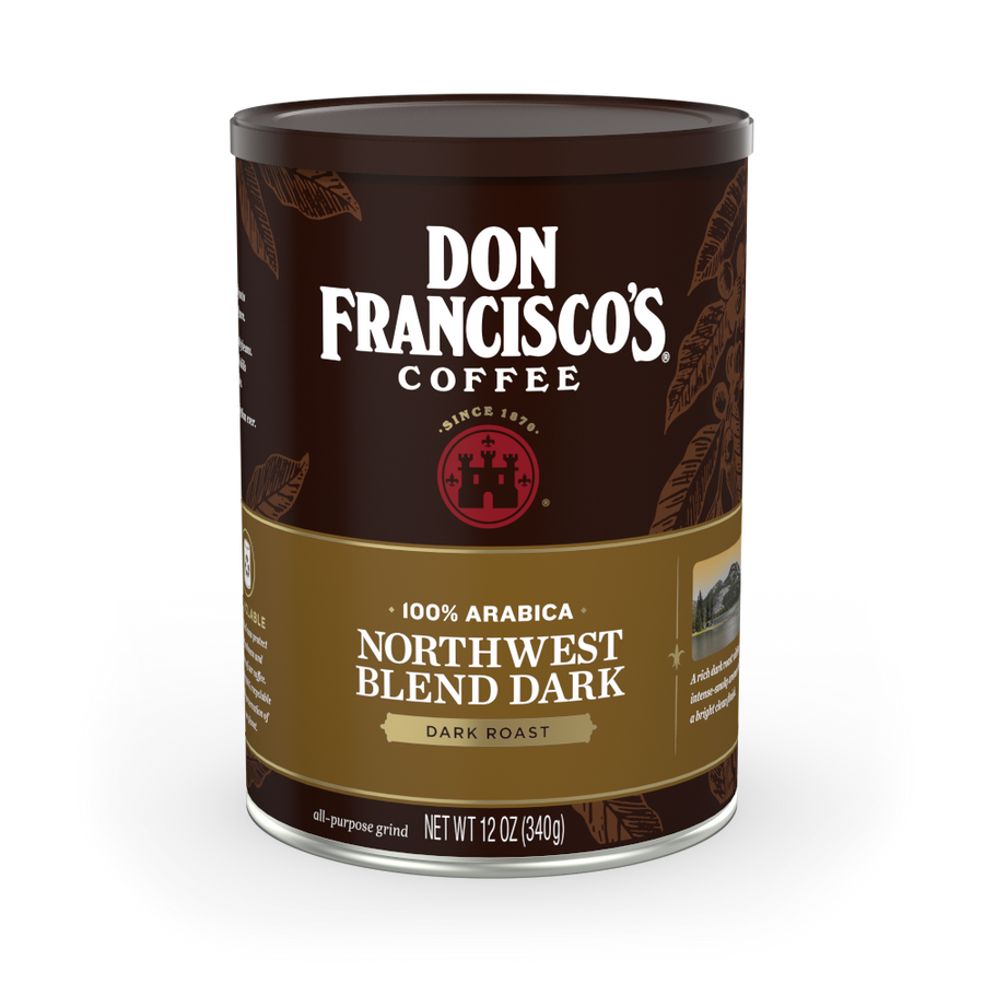 Don Francisco's Coffee Northwest Blend Dark Coffee Can - 12 oz.