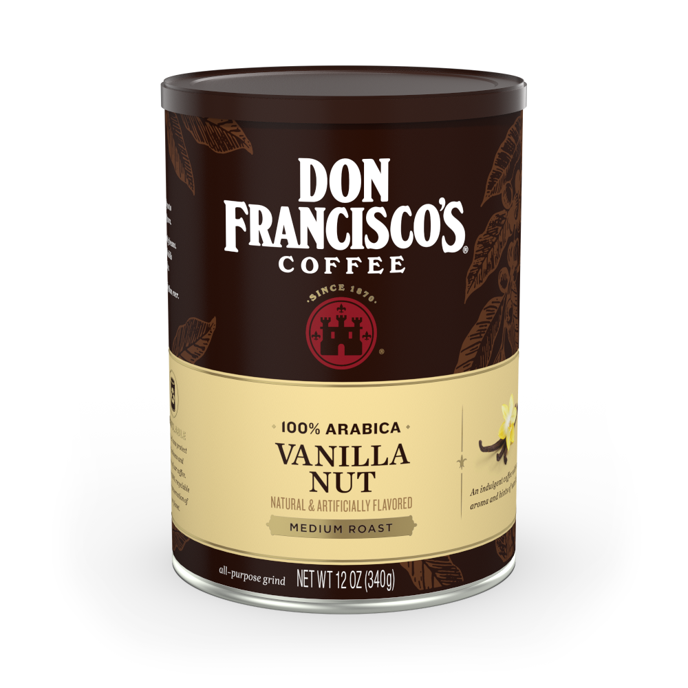 Shop Don Francisco's Vanilla Nut Medium Roast Coffee Can | Don