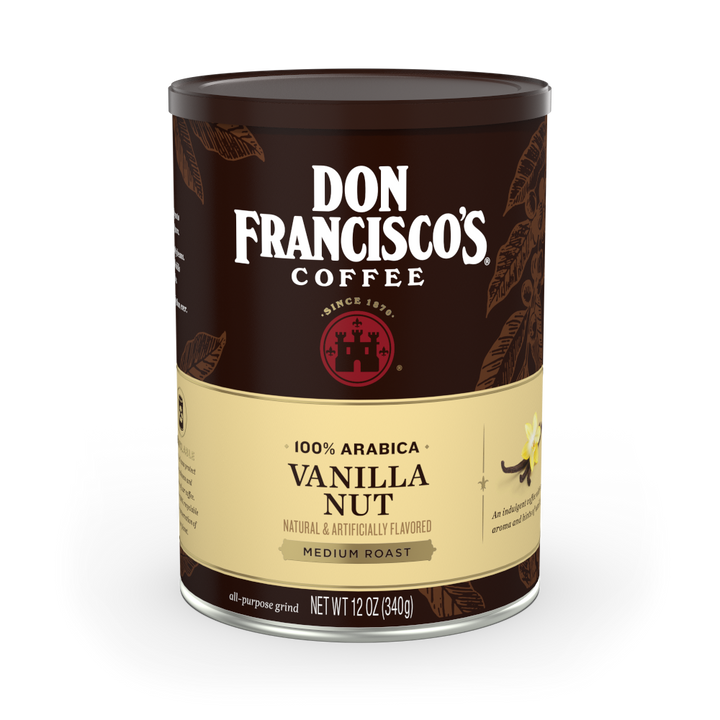 Don Francisco's Coffee Vanilla Nut Coffee Can - 12 oz.
