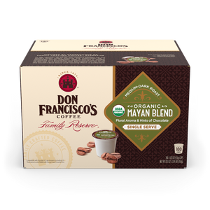 Don Francisco's Coffee Organic Mayan Blend Coffee Pods - 100 Count