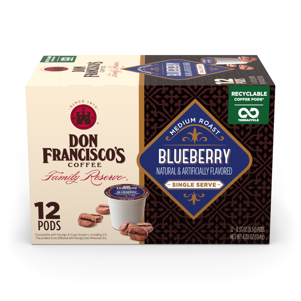 Shop Blueberry Coffee Pods Don Francisco s Coffee