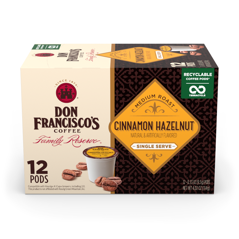 Cinnamon Hazelnut Coffee Pods