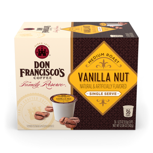 Don Francisco's Coffee Vanilla Nut Coffee Pods - 36 Count