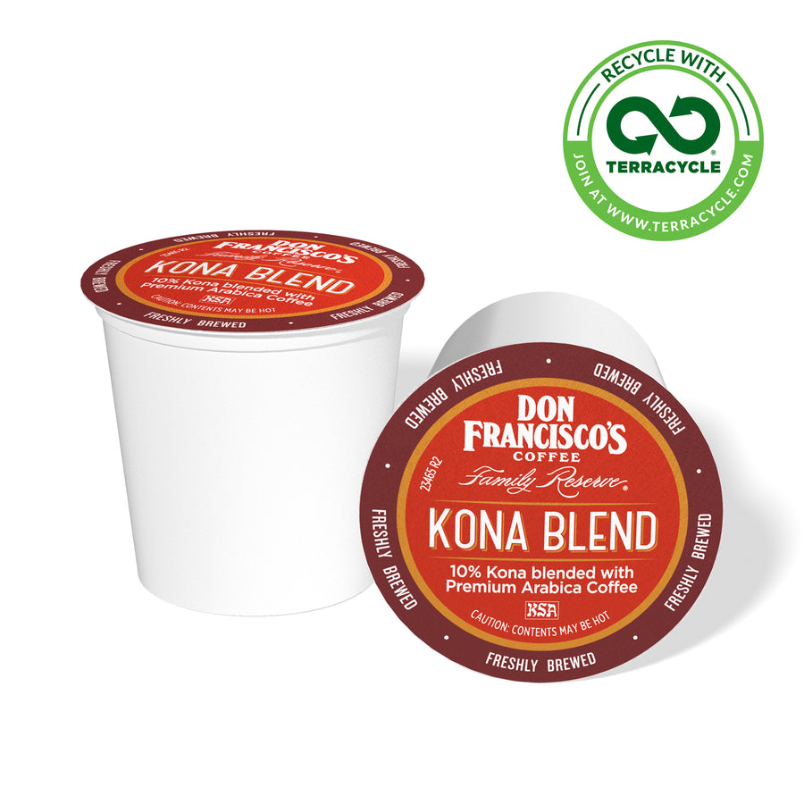 Don Francisco's Coffee Kona Blend Recyclable Coffee Pods