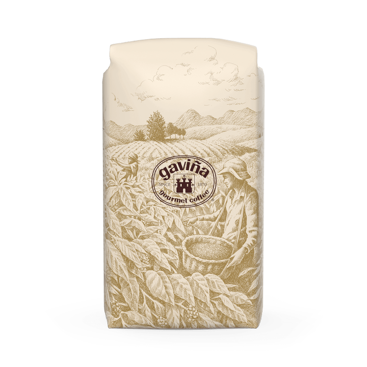 Gavina French Vanilla 5 Lb. Whole Bean Coffee Bag