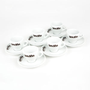 Don Francisco's Coffee Gaviña Espresso Demitasse cup and saucer set