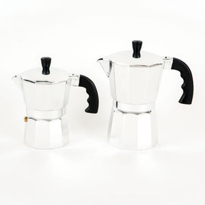 Don Francisco's Coffee Stove Top Espresso Maker 3-cup Cast Aluminum